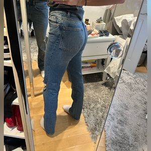 Reformation straight jeans